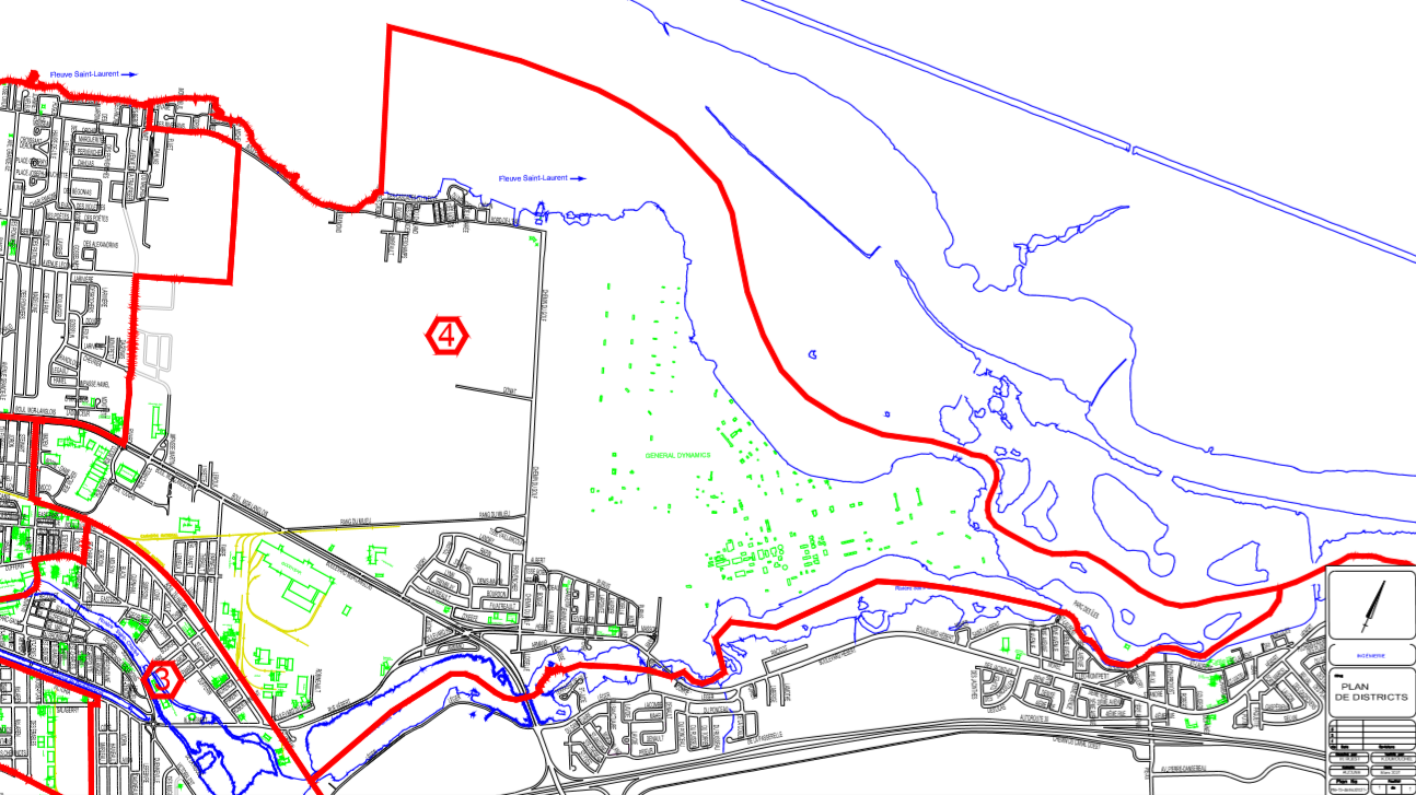 Carte district 4
