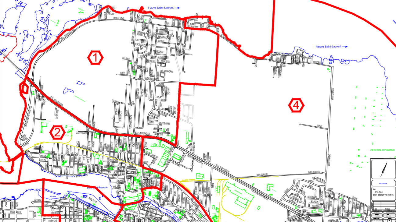 Carte district 1 et 2