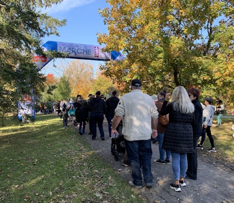 La Grande marche de retour au Parc régional des Îles-de-Saint-Timothée le 19 octobre