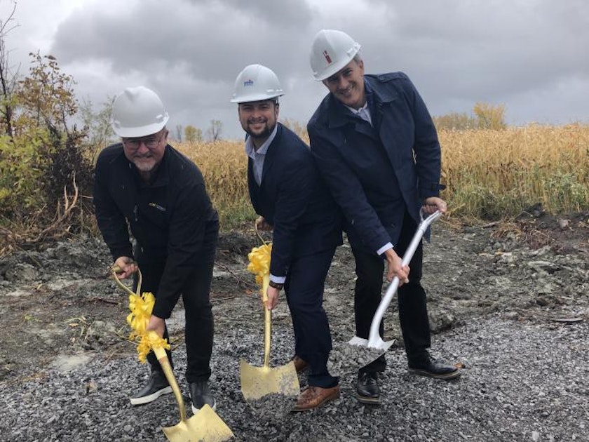 Les travaux du nouveau centre de distribution d’OK Pneus sont lancés à