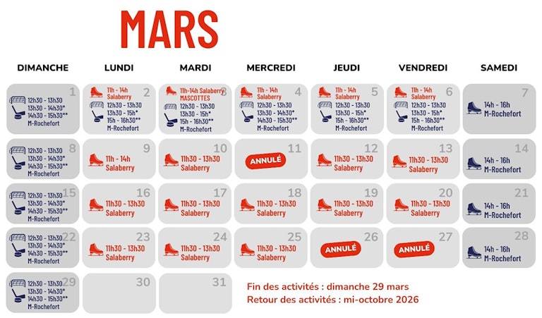 Arena Calendrier Mars26 web2