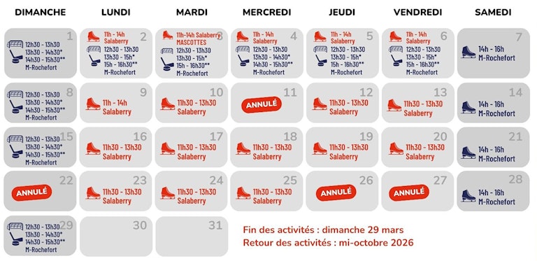 Arena Calendrier Mars26 web2