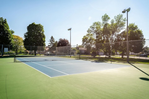 COMM 2020 Terrain tennis CR Dominic Lafleur Parc Mgr Guy Belanger 107