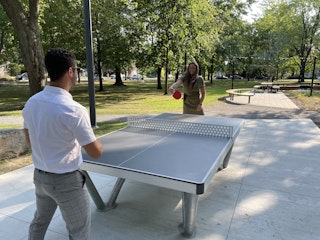 COMM 2021 Parc Salaberry Inauguration Ping pong 5