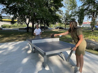 COMM 2021 Parc Salaberry Inauguration Ping pong 8