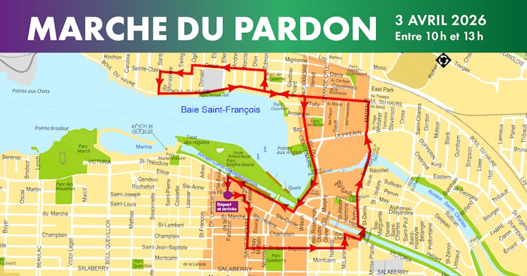 Marche Pardon 2026 trajet