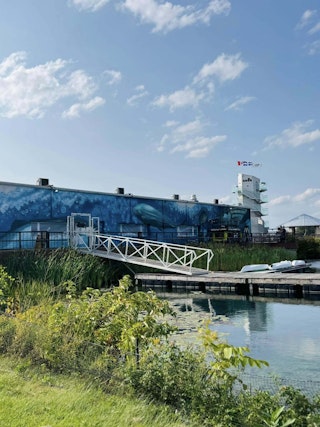 Murale club nautique