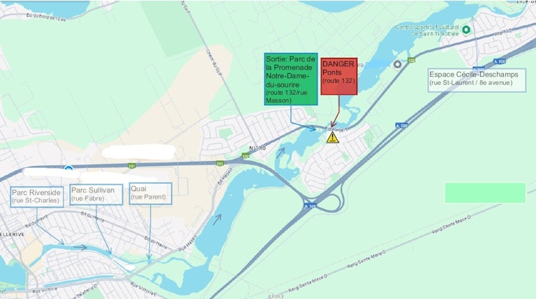 Parc lineaire Riv St Charles